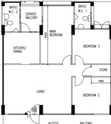 Blk 710 Woodlands Drive 70 (Woodlands), HDB 4 Rooms #180695092